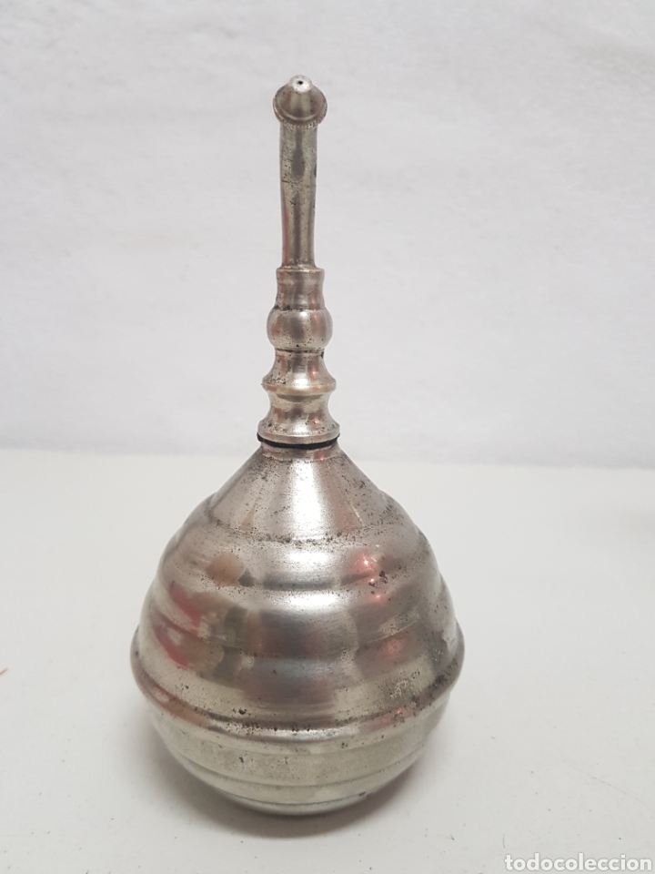 Antig&uuml;edades: Antiguo Perfumador de aluminio - Foto 5