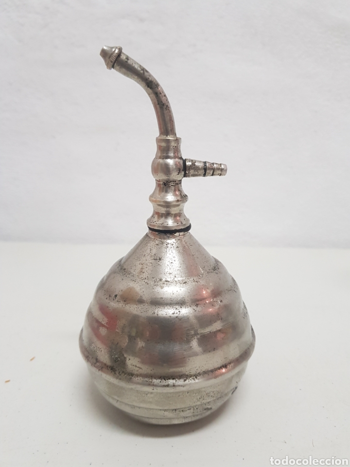 Antig&uuml;edades: Antiguo Perfumador de aluminio - Foto 6
