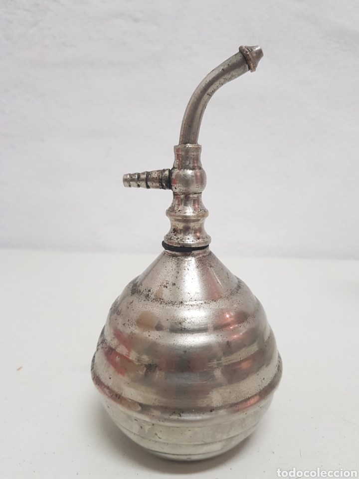 Antig&uuml;edades: Antiguo Perfumador de aluminio - Foto 1