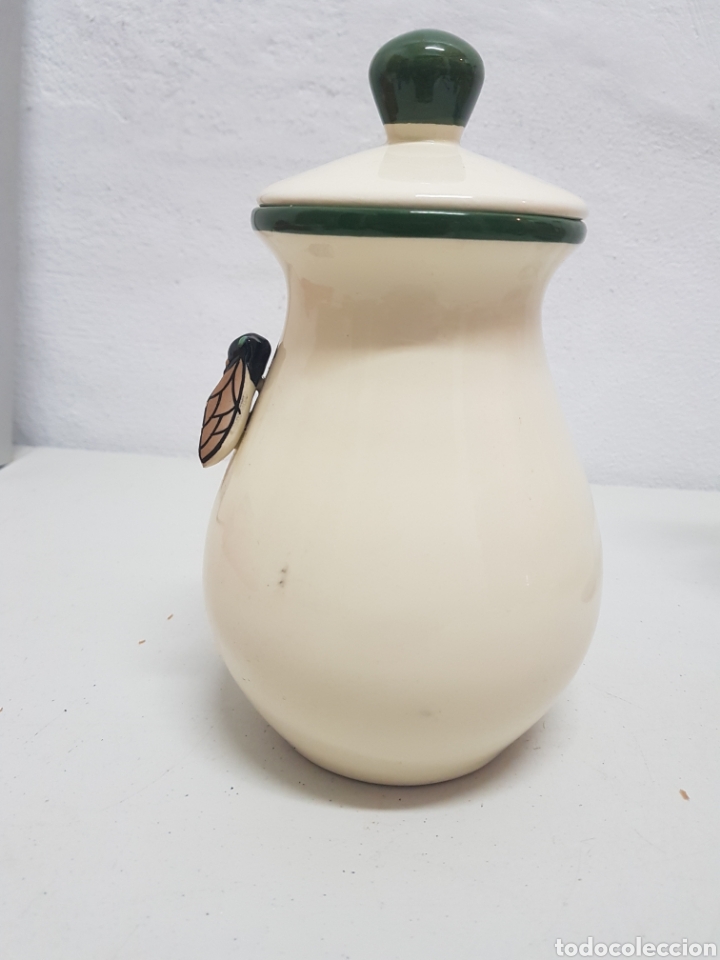 Antig&uuml;edades: Tarro para aceitunas ,Firma IF - Foto 2