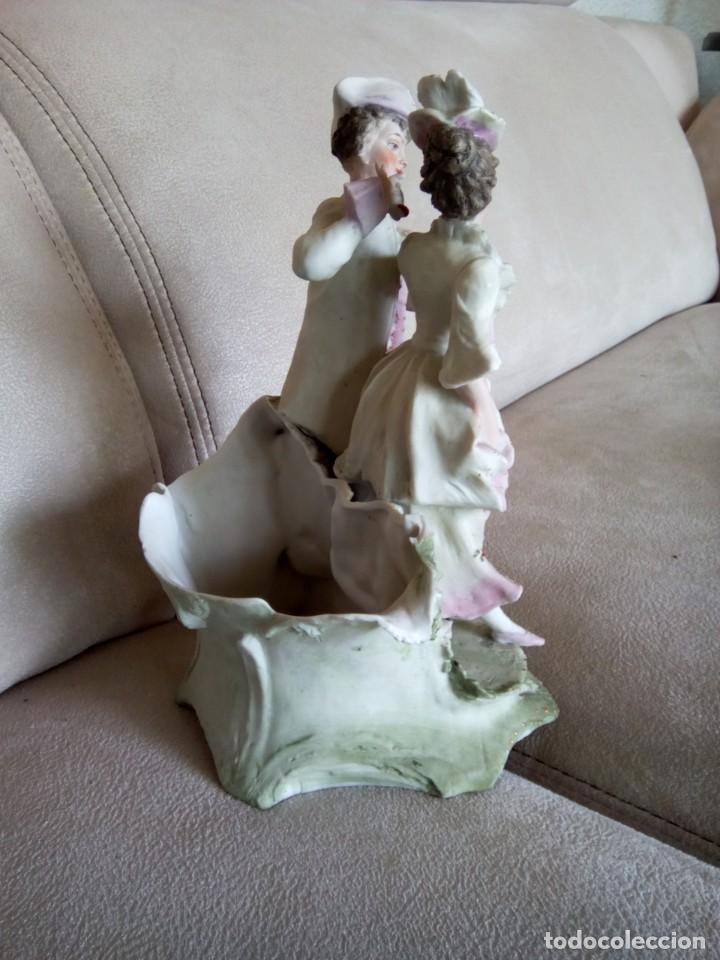 Antig&uuml;edades: * BISCUIT DE PORCELANA. 25 CM. (Rf:BV/ae) - Foto 5