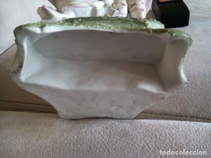 Antig&uuml;edades: * BISCUIT DE PORCELANA. 25 CM. (Rf:BV/ae) - Foto 7