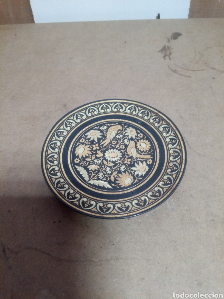 Antig&uuml;edades: Plato damasquinado en oro 24k - Foto 1