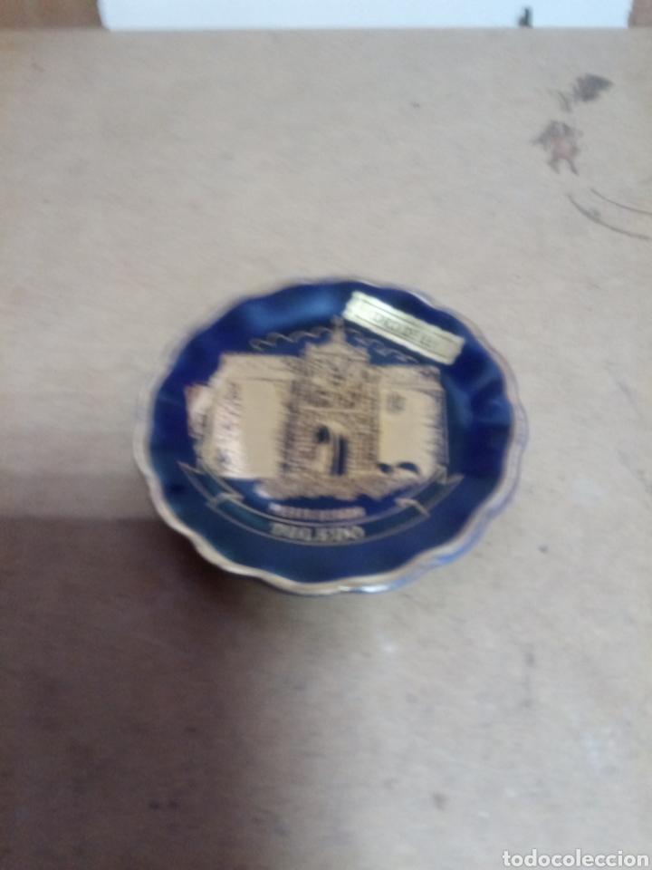 Antig&uuml;edades: Plato damasquinado en oro - Foto 2