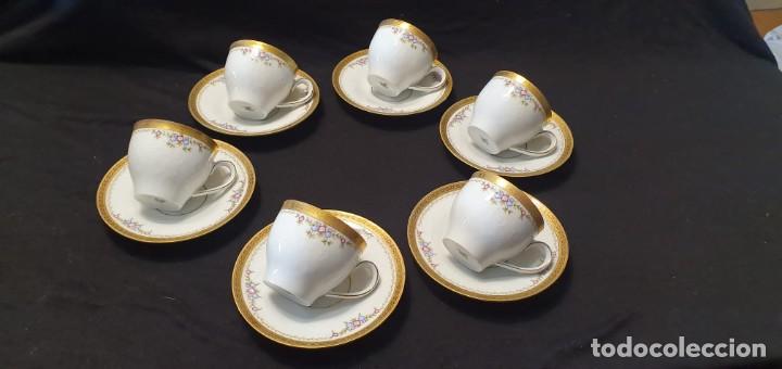 Antig&uuml;edades: 6 tazas caf&eacute; Scherzer bavaria - Foto 1