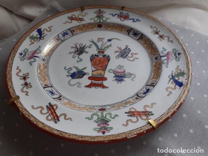Antig&uuml;edades: Plato porcelana Minton - Foto 3