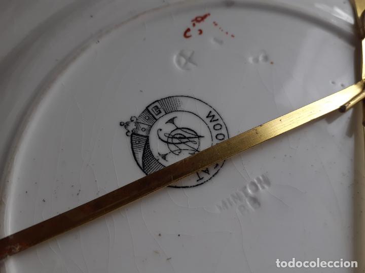 Antig&uuml;edades: Plato porcelana Minton - Foto 4