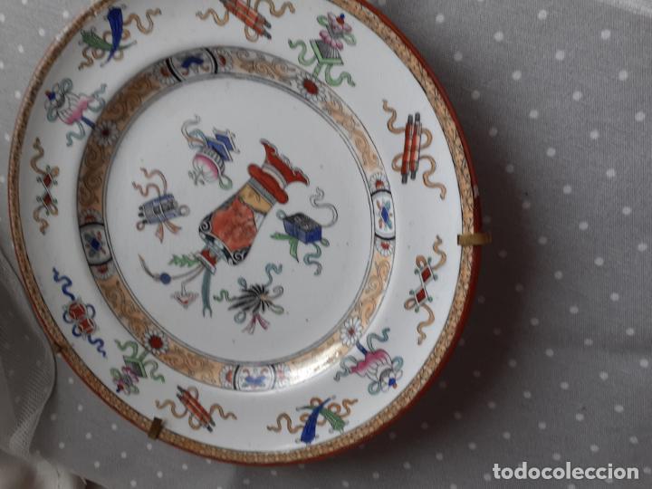 Antig&uuml;edades: Plato porcelana Minton - Foto 7