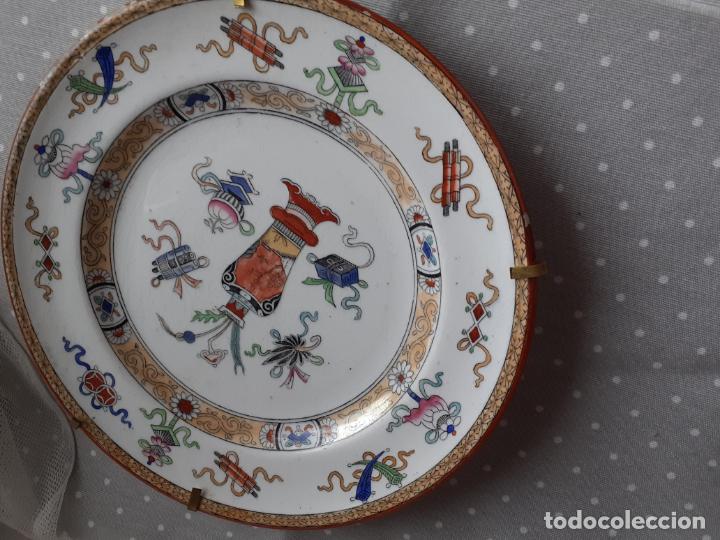 Antig&uuml;edades: Plato porcelana Minton - Foto 9