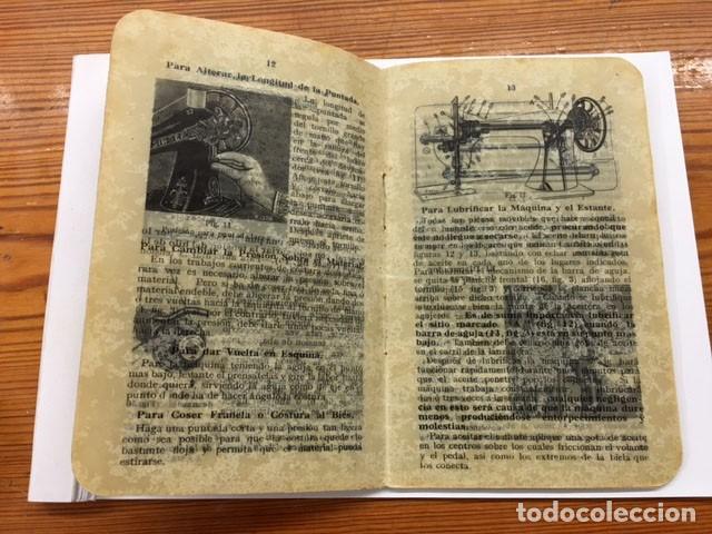 Antig&uuml;edades: Librito de instrucciones SINGER - Foto 4