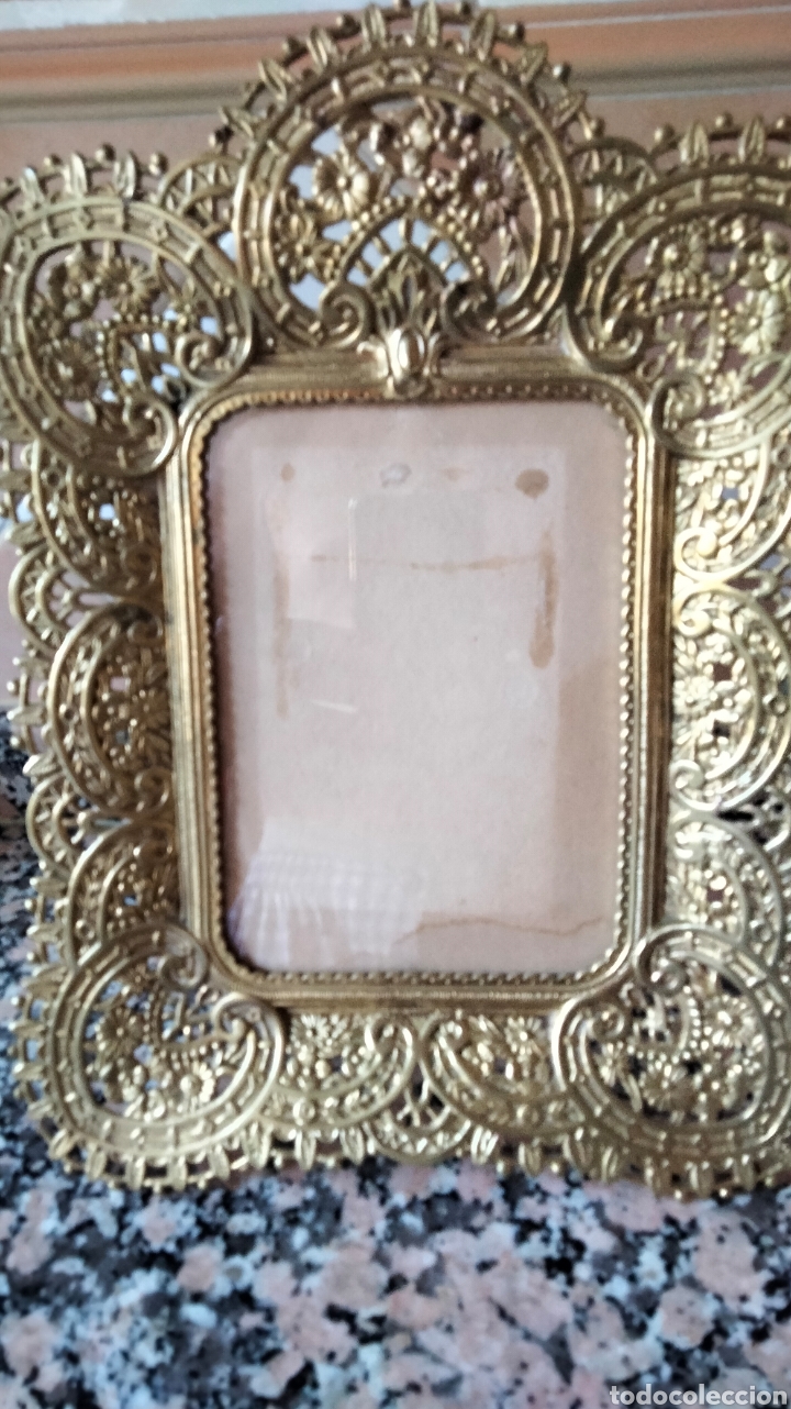 Antig&uuml;edades: ANTIGUO MARCO DE BRONCE - Foto 1