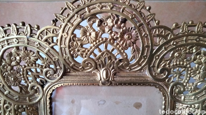 Antig&uuml;edades: ANTIGUO MARCO DE BRONCE - Foto 4