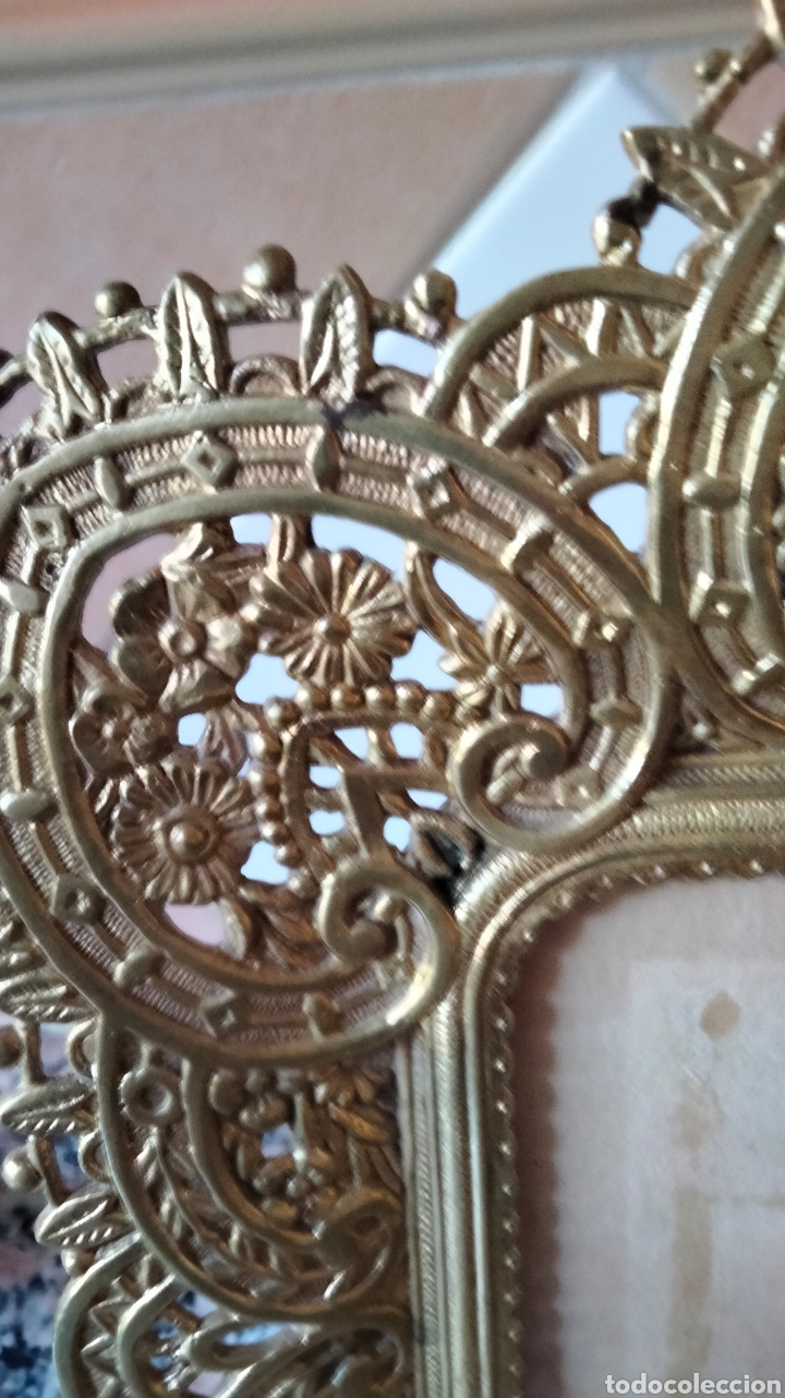 Antig&uuml;edades: ANTIGUO MARCO DE BRONCE - Foto 5