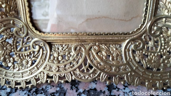 Antig&uuml;edades: ANTIGUO MARCO DE BRONCE - Foto 6
