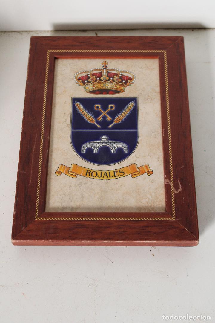 Antig&uuml;edades: cuadro azulejo con escudo de rojales - Foto 5