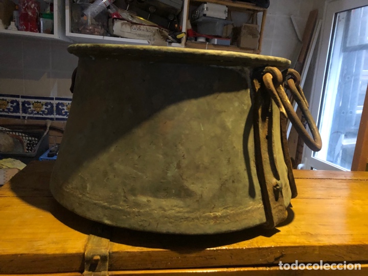 Antig&uuml;edades: CALDERO DE COBRE DEL 1700. - Foto 6
