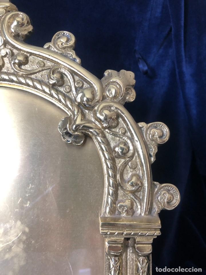 Antig&uuml;edades: MARCO CAPILLA BRONCE DORADO - Foto 3