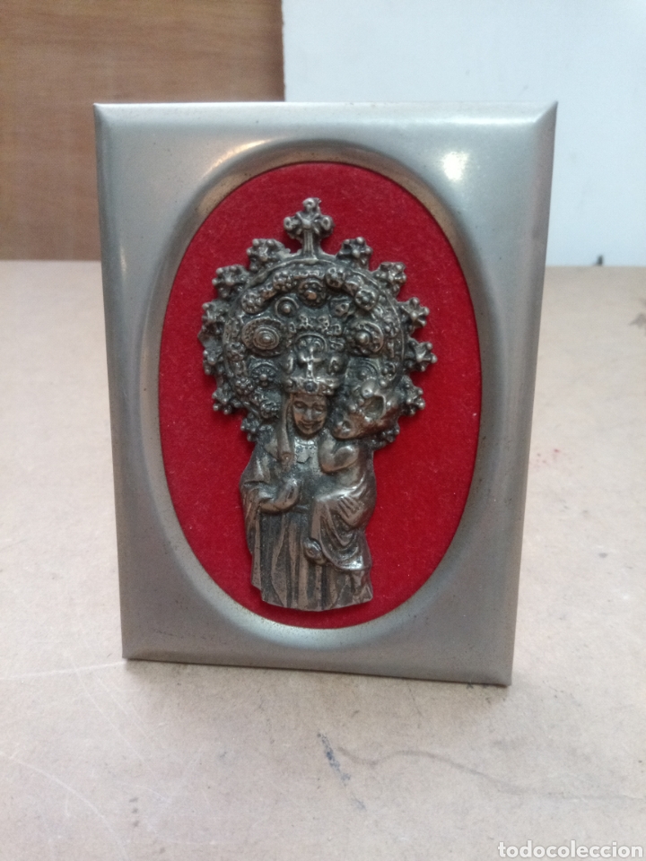 Antig&uuml;edades: Marco con virgen - Foto 1