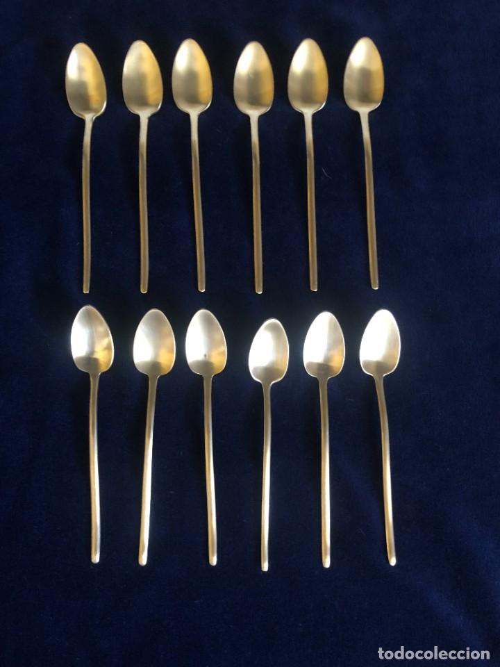 Antig&uuml;edades: DOCE CUCHARILLAS DORADAS - Foto 1