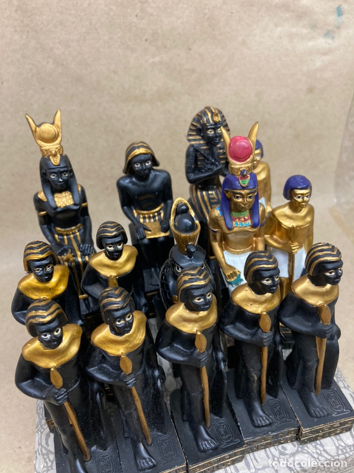 Antig&uuml;edades: 14 figuras egipcias de Resina - Foto 2