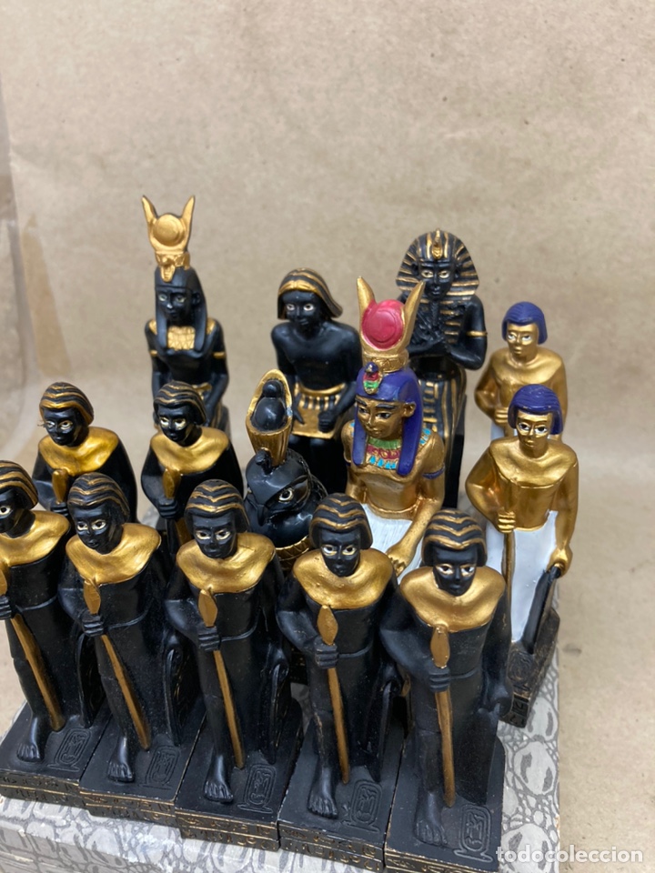 Antig&uuml;edades: 14 figuras egipcias de Resina - Foto 3