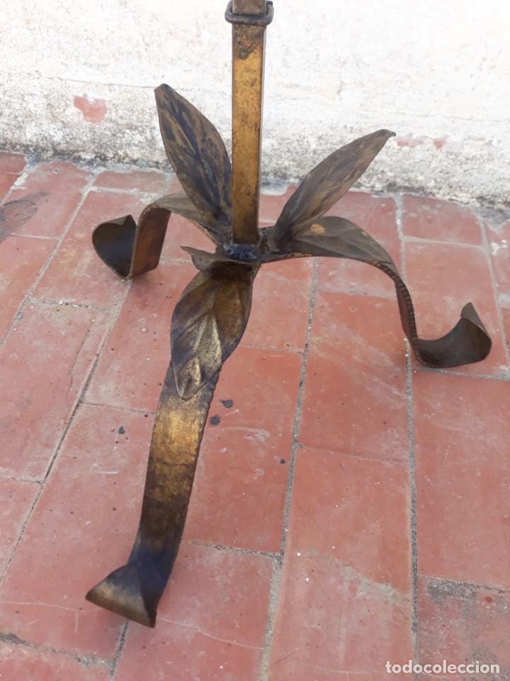 Antig&uuml;edades: Lampara d pie sin cableado - Foto 4