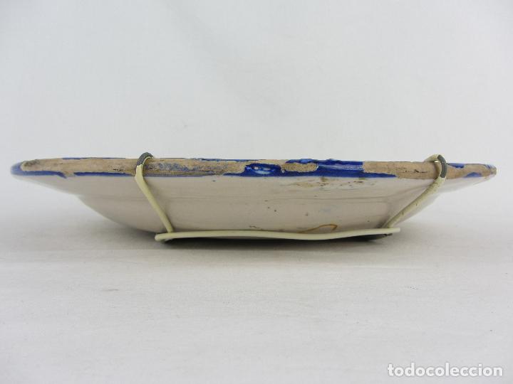 Antig&uuml;edades: Plato de Manises del siglo XIX - Foto 5