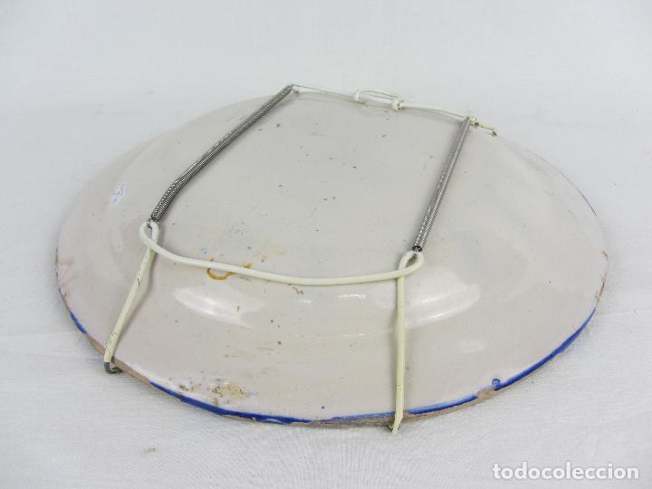 Antig&uuml;edades: Plato de Manises del siglo XIX - Foto 6