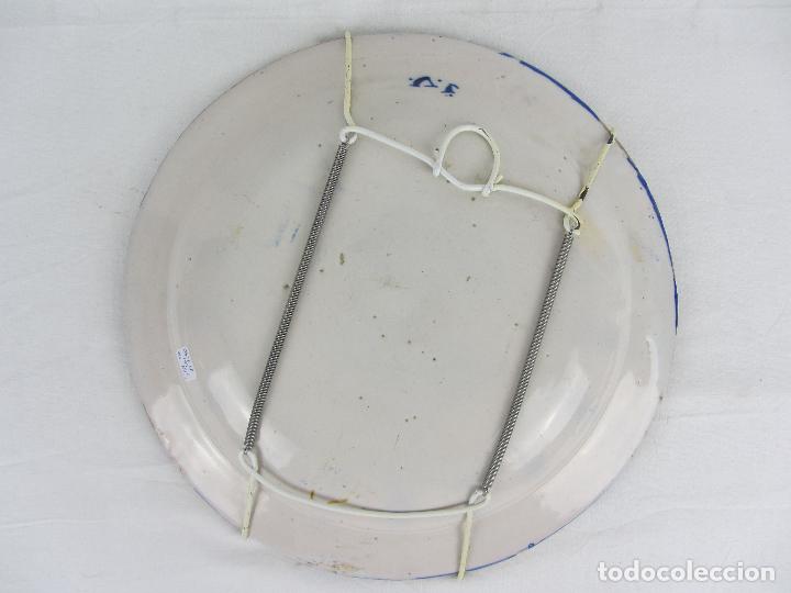 Antig&uuml;edades: Plato de Manises del siglo XIX - Foto 7