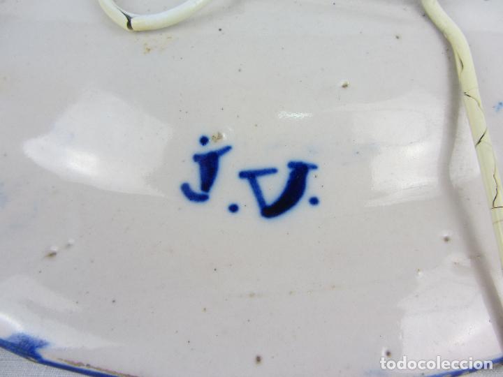 Antig&uuml;edades: Plato de Manises del siglo XIX - Foto 8