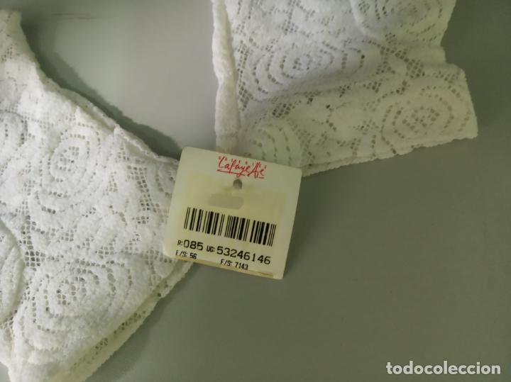 Antig&uuml;edades: MITONES BLANCOS-ENCAJE ELASTICO - Foto 3