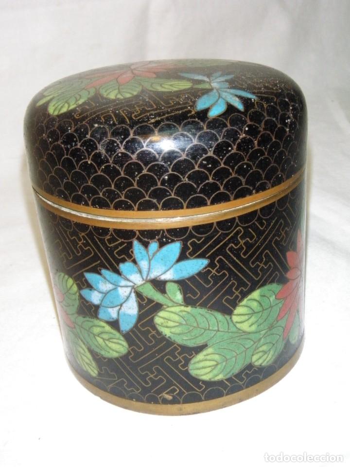 Antig&uuml;edades: CAJA CHINA DE ESMALTE CLOISSONE - Foto 2