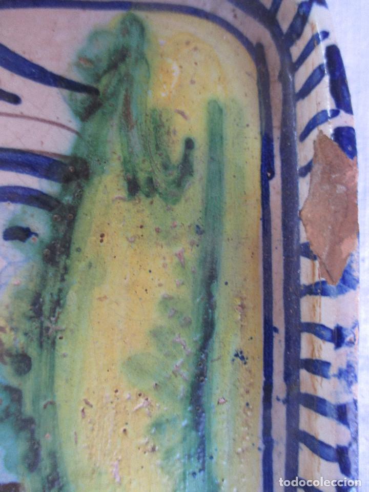 Antig&uuml;edades: Bandeja de ceramica de Triana - Foto 4