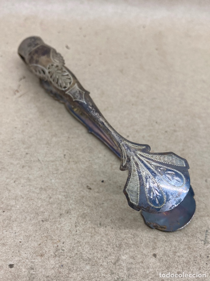 Antig&uuml;edades: Pinzas de plata antigua - Foto 2