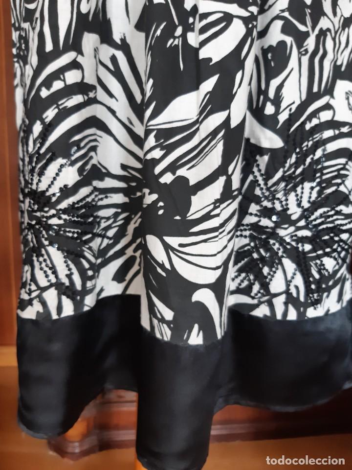bonito vestido de el corte inglés blanco y negr - Comprar Moda Antigua de  Mujer en todocoleccion - 268423169