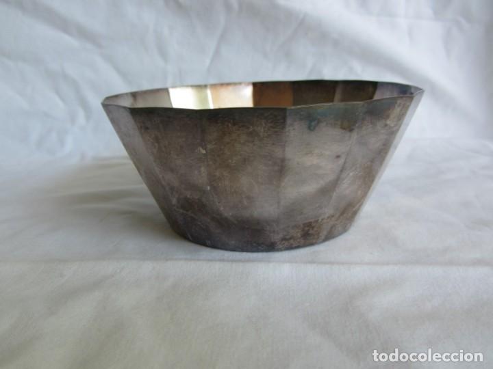 Antig&uuml;edades: Recipiente molde para flan ba&ntilde;ado en plata - Foto 5