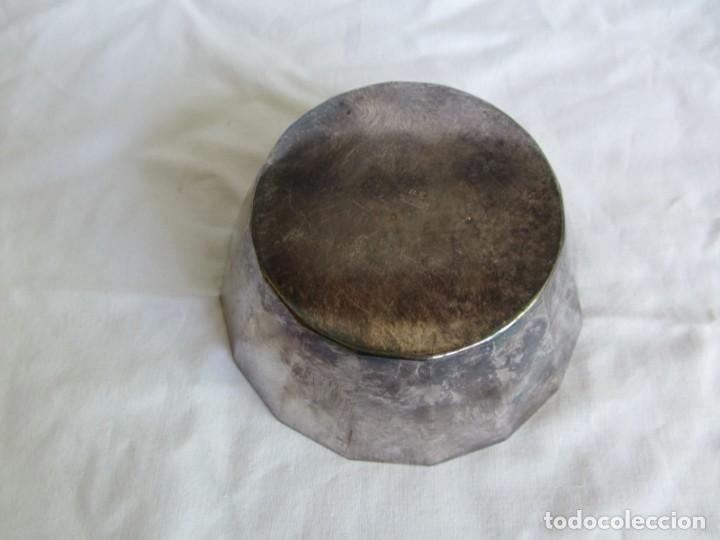 Antig&uuml;edades: Recipiente molde para flan ba&ntilde;ado en plata - Foto 6