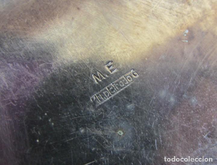 Antig&uuml;edades: Recipiente molde para flan ba&ntilde;ado en plata - Foto 7