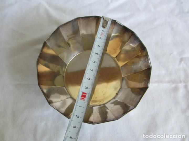 Antig&uuml;edades: Recipiente molde para flan ba&ntilde;ado en plata - Foto 9