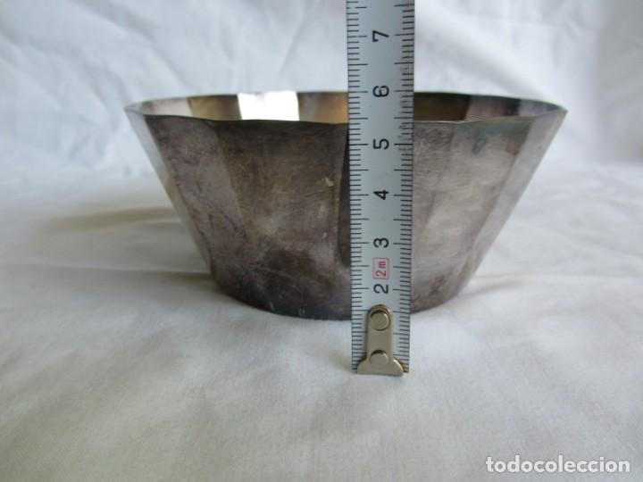 Antig&uuml;edades: Recipiente molde para flan ba&ntilde;ado en plata - Foto 10