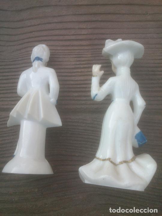 Antig&uuml;edades: PAREJA DE FIGURAS DE EPOCA - Foto 3
