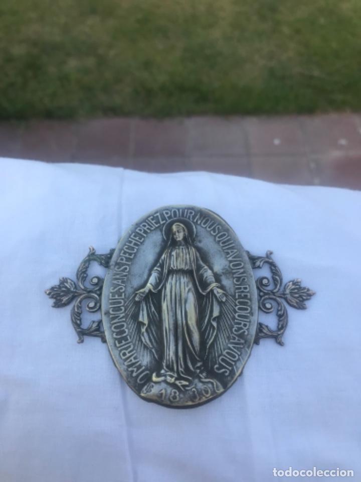 Antig&uuml;edades: Medalla-Chapa, Virgen, 1830 - Foto 1