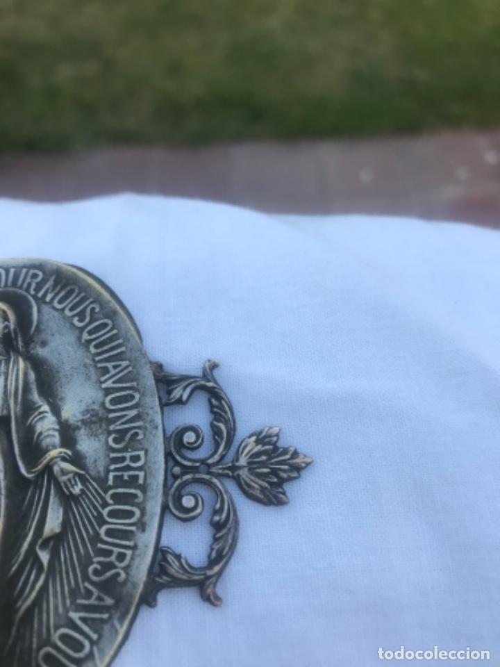 Antig&uuml;edades: Medalla-Chapa, Virgen, 1830 - Foto 4