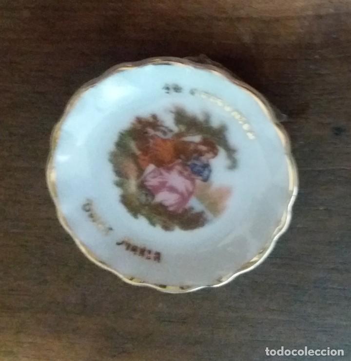 Antig&uuml;edades: PLATITO DE PORCELANA - Foto 1