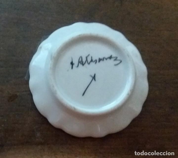 Antig&uuml;edades: PLATITO DE PORCELANA - Foto 2