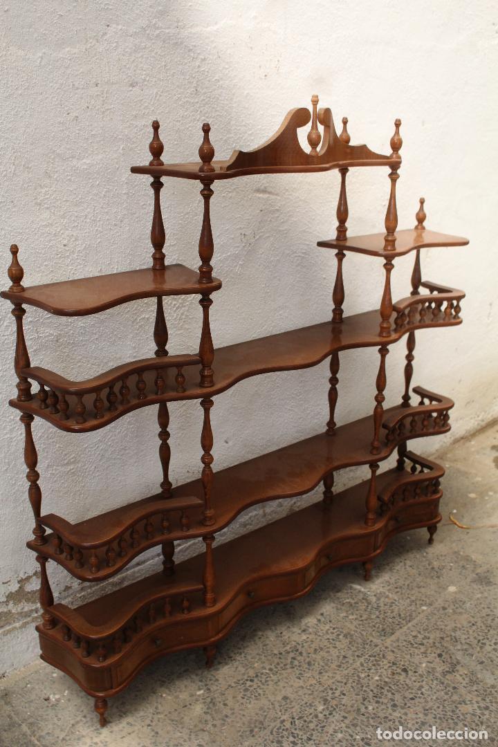 Antig&uuml;edades: mueble repisa de pared - Foto 5