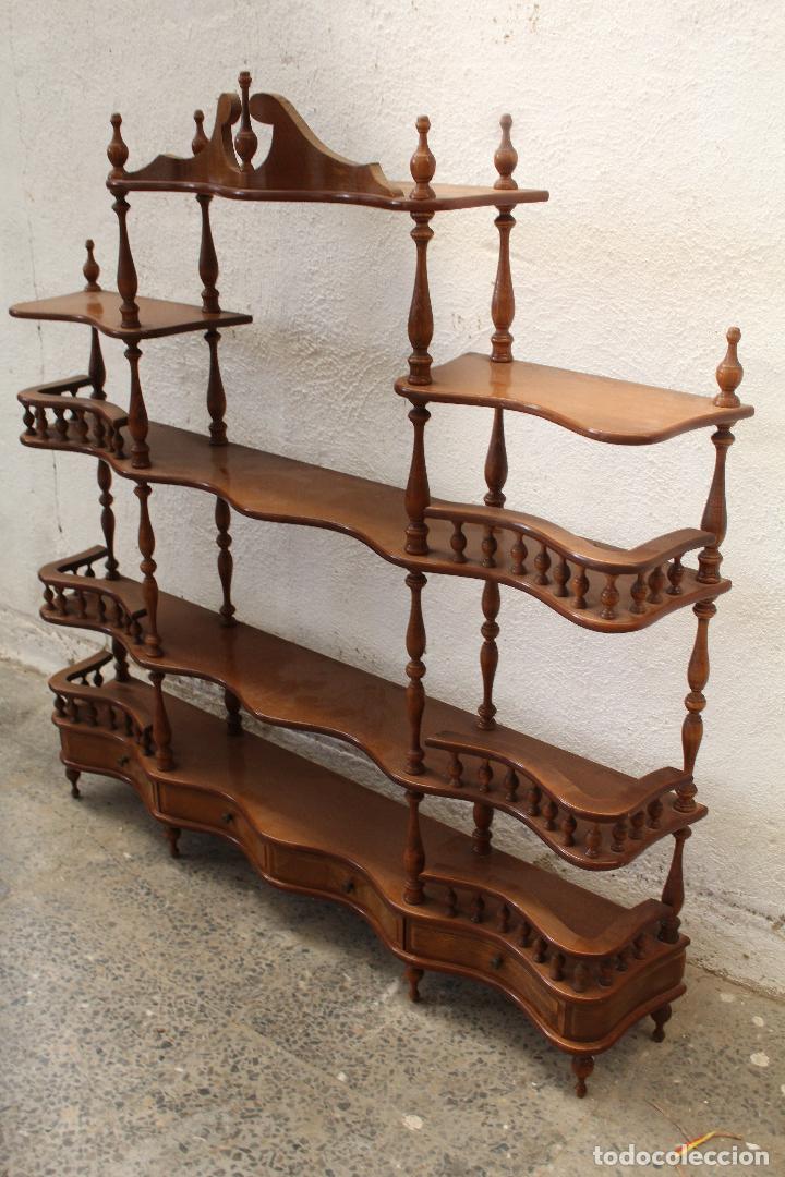 Antig&uuml;edades: mueble repisa de pared - Foto 7