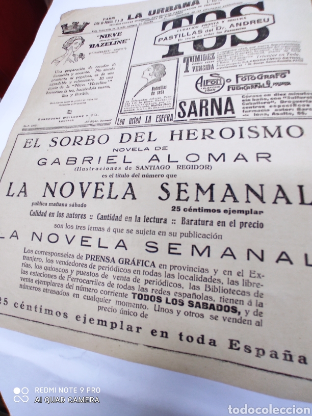 Antigüedades: Revista Nuevo Mundo, donde prima la publicidad, la revista tiene cien años. - Foto 3 - 268839254
