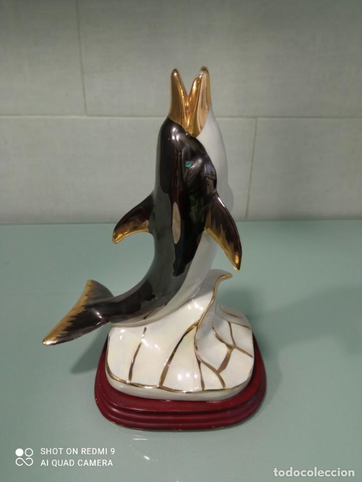 Antiguidades: FIGURA DE PORCELANA: DELF&Iacute;N, CONSELLO DEL FABRICANTE