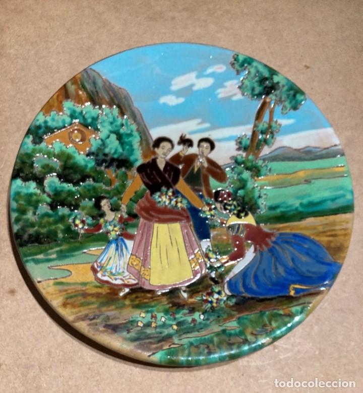 Antig&uuml;edades: Plato de cer&aacute;mica de Triana - Foto 2